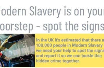 Norfolk Anti Slavery Network leaflet
