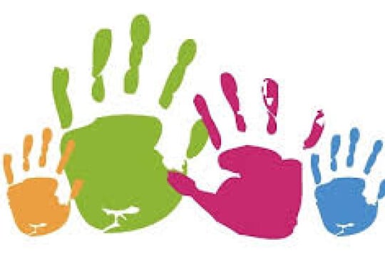 Childrens hands