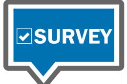SURVEY IN SPEECH BUBBLE